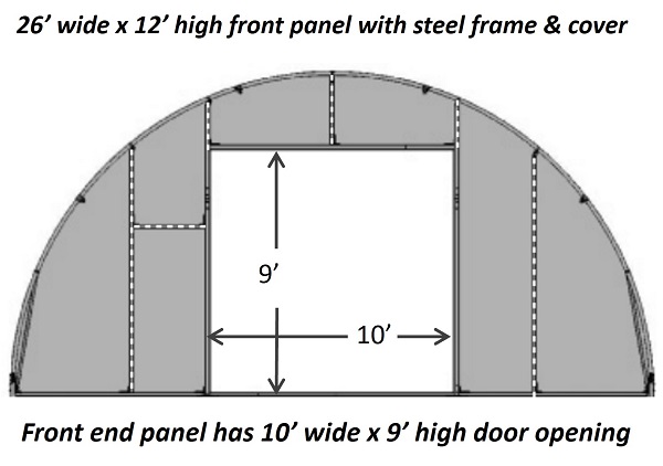 Hoops For Inclosures Enclosed hoop buildings - Rasmar Industries