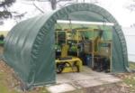 10'Wx18'Lx8'H quonset portable garage