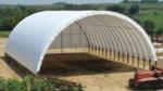 42'Wx96'Lx21'3"H wall mount storage building