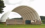 26'Wx40'Lx12'H fabric hoop building