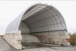 42'Wx96'Lx21'3"H wall mount storage building