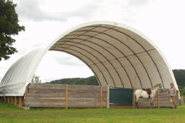 Hoops For Inclosures Hoop storage shelters - Rasmar Industries